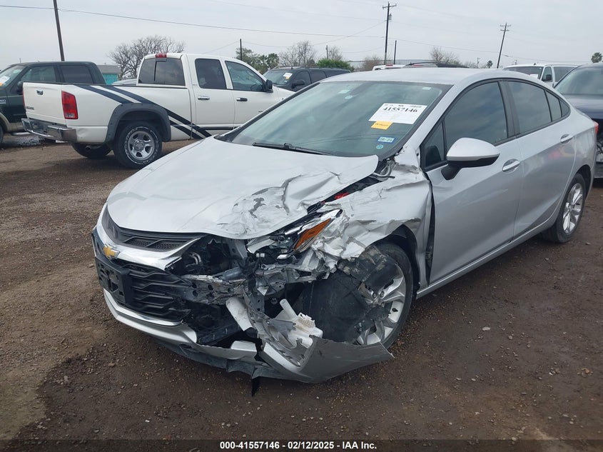 2019 CHEVROLET CRUZE VIN: 1G1BC5SM4K7148054