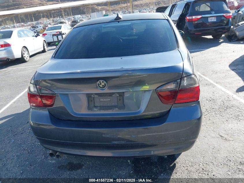 2006 BMW 325I VIN: WBAVB13556PS65474 Lot: 41557236