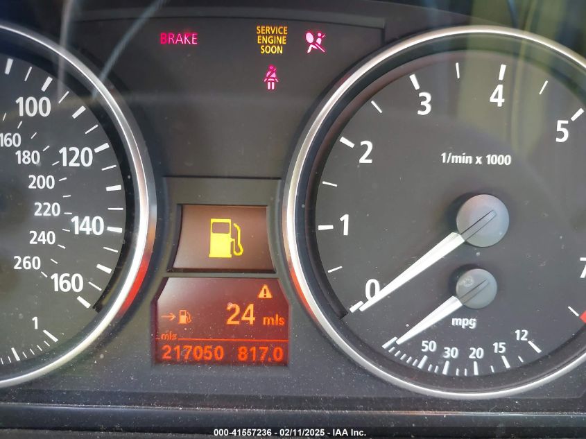 2006 BMW 325I VIN: WBAVB13556PS65474 Lot: 41557236