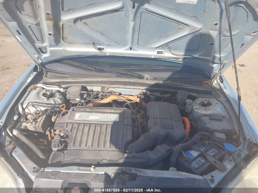 2003 Honda Civic Hybrid VIN: JHMES95603S018085 Lot: 41557505