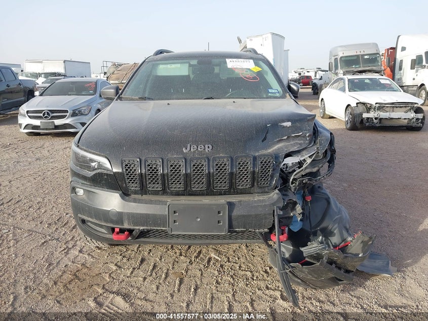 2019 Jeep Cherokee Trailhawk 4X4 VIN: 1C4PJMBX4KD385796 Lot: 41557577