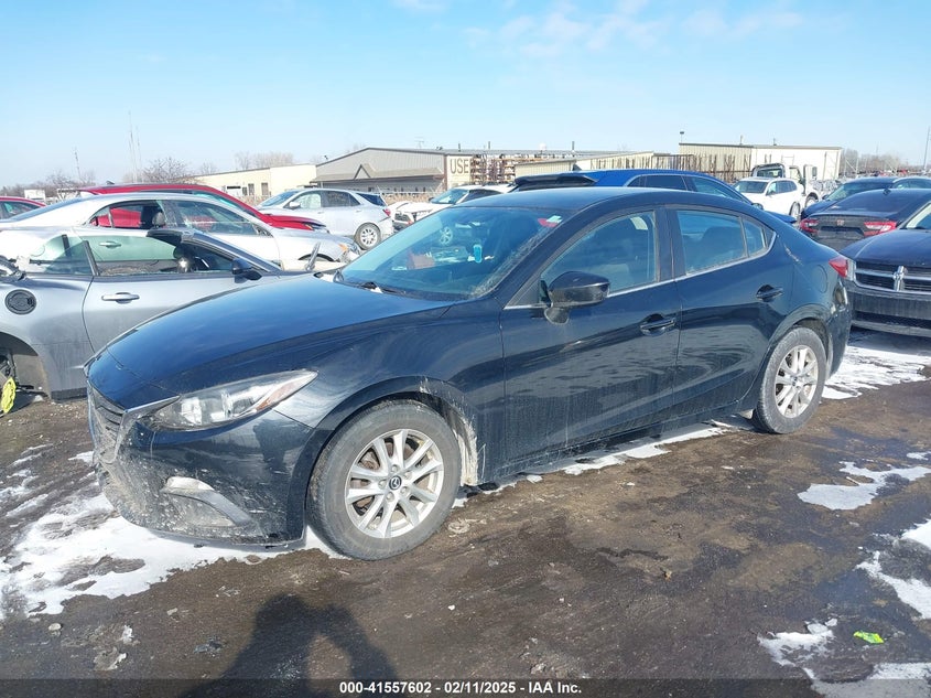 2016 MAZDA MAZDA3 VIN: JM1BM1U72G1332780