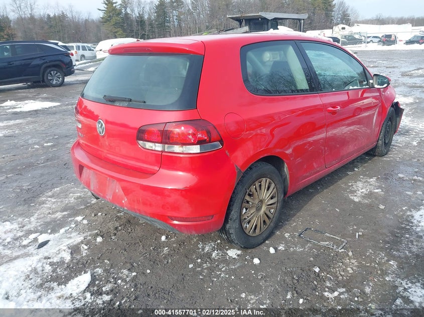 2012 VOLKSWAGEN GOLF VIN: WVWBB7AJ3CW220494