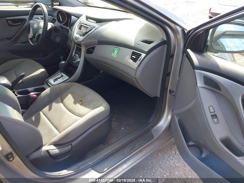2012 HYUNDAI ELANTRA VIN: KMHDH4AE1CU416126