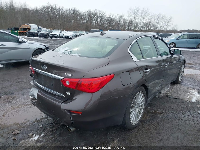 2014 INFINITI Q50 VIN: JN1BV7AR6EM682627