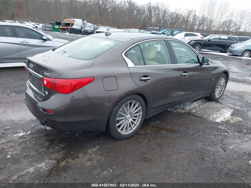 2014 INFINITI Q50 VIN: JN1BV7AR6EM682627