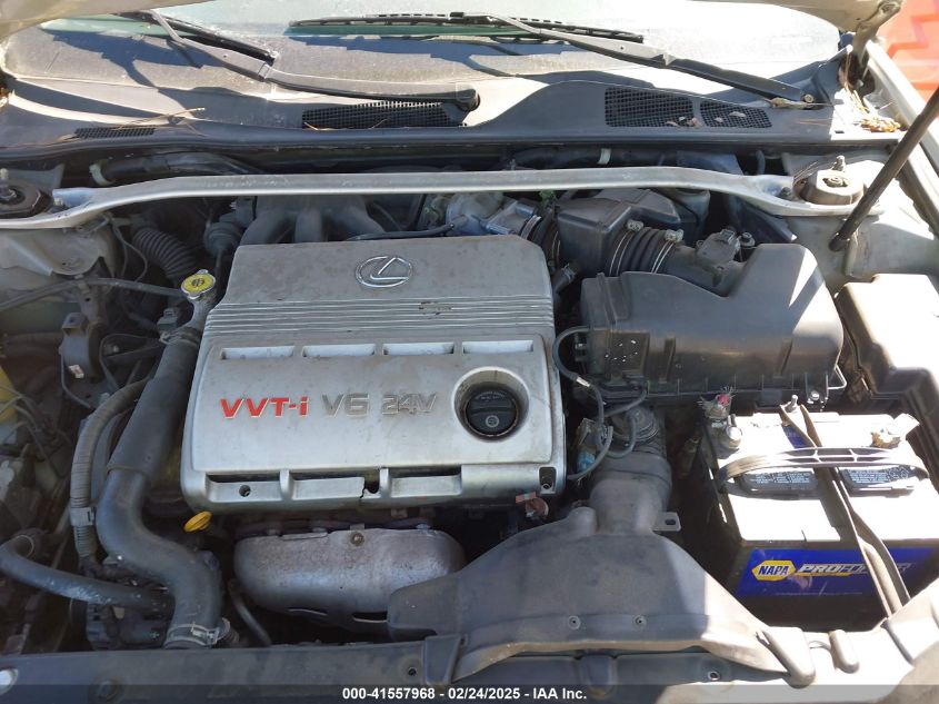 2003 Lexus Es 300 Base (A5) VIN: JTHBF30G130141118 Lot: 41557968