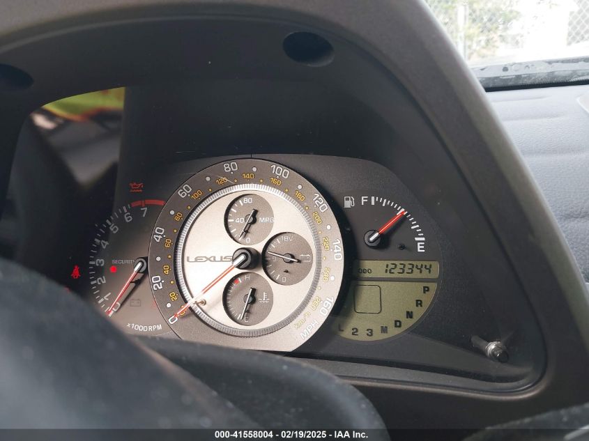 2001 Lexus Is 300 VIN: JTHBD182310028321 Lot: 41558004