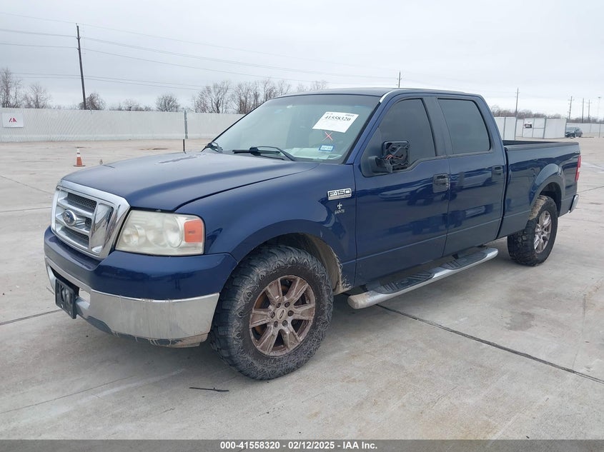 2008 FORD F-150 VIN: 1FTRW12W88FB99871
