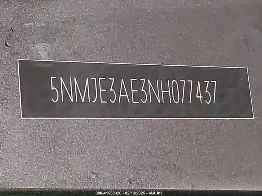 2022 HYUNDAI TUCSON LIMITED - 5NMJE3AE3NH077437