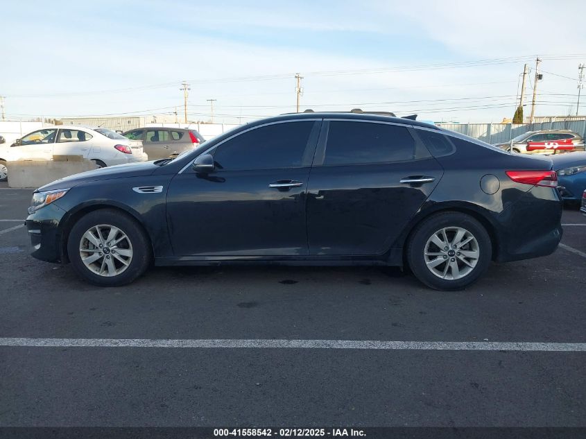 2016 Kia Optima Lx VIN: KNAGT4L31G5112576 Lot: 41558542