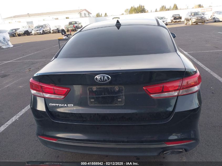 2016 Kia Optima Lx VIN: KNAGT4L31G5112576 Lot: 41558542