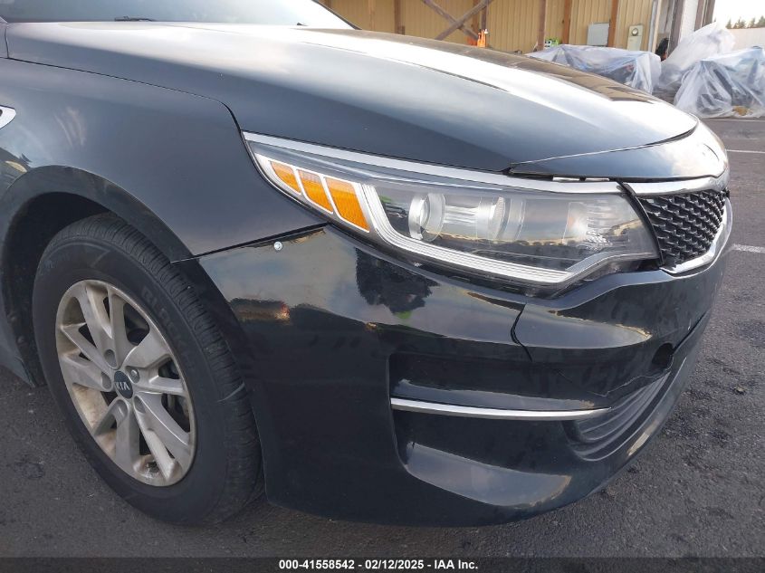 2016 Kia Optima Lx VIN: KNAGT4L31G5112576 Lot: 41558542