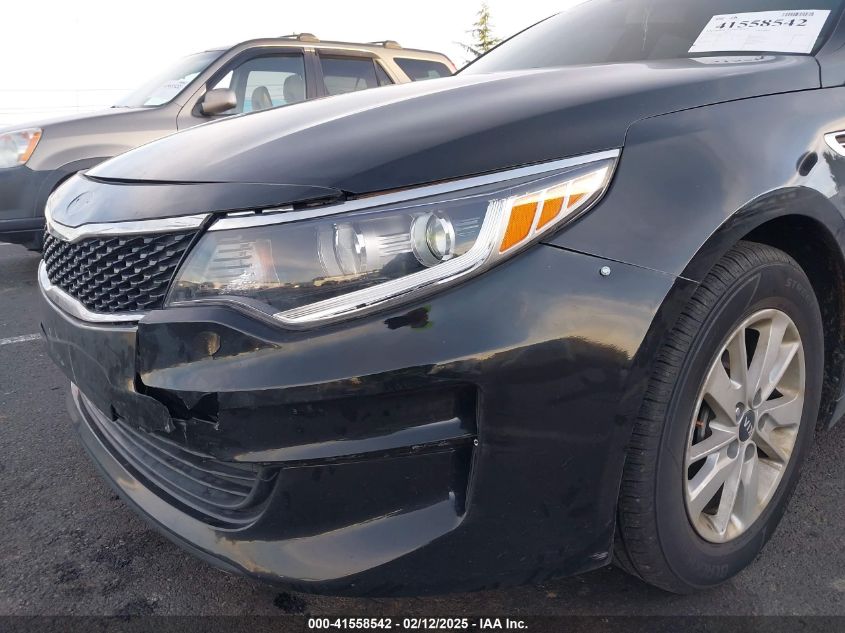 2016 Kia Optima Lx VIN: KNAGT4L31G5112576 Lot: 41558542