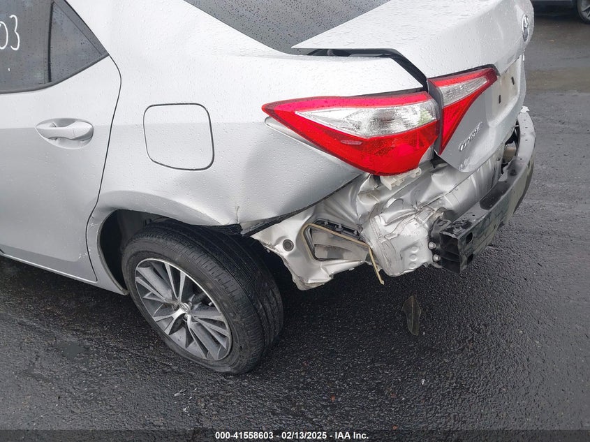 2016 TOYOTA COROLLA VIN: 5YFBURHE1GP437216