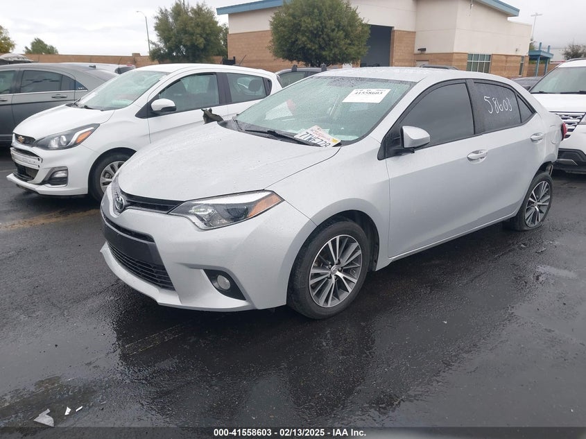 2016 TOYOTA COROLLA VIN: 5YFBURHE1GP437216