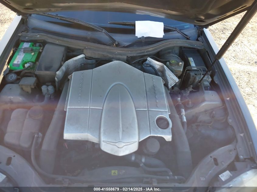 2004 Chrysler Crossfire VIN: 1C3AN69L04X000250 Lot: 41558679