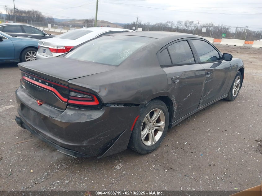 2015 DODGE CHARGER VIN: 2C3CDXBG8FH847975