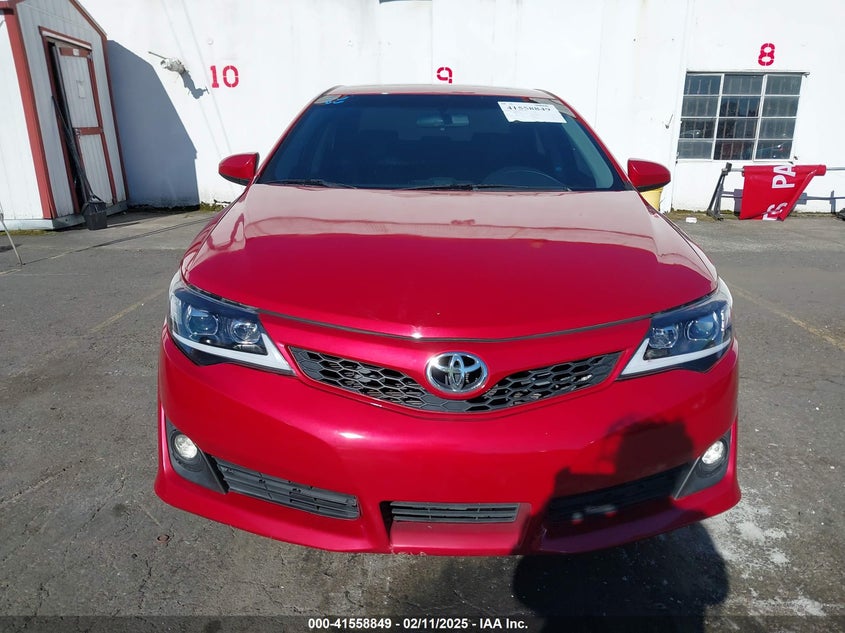 2012 TOYOTA CAMRY VIN: 4T1BF1FK1CU546384