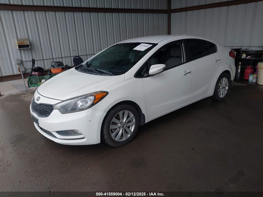 2014 KIA FORTE EX - KNAFX4A82E5053534