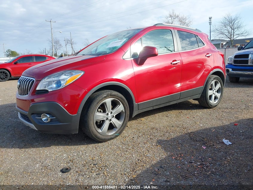 2013 BUICK ENCORE VIN: KL4CJBSB8DB162600