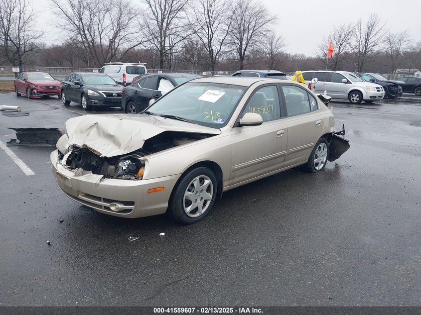 2006 HYUNDAI ELANTRA VIN: KMHDN46D66U322160