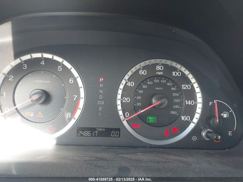 2009 Honda Accord 2.4 Ex-L VIN: 1HGCP26859A007522 Lot: 41559725