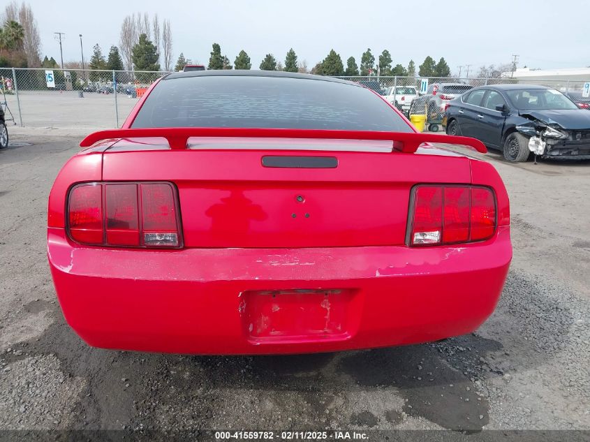2006 Ford Mustang V6 VIN: 1ZVFT80N465155011 Lot: 41559782