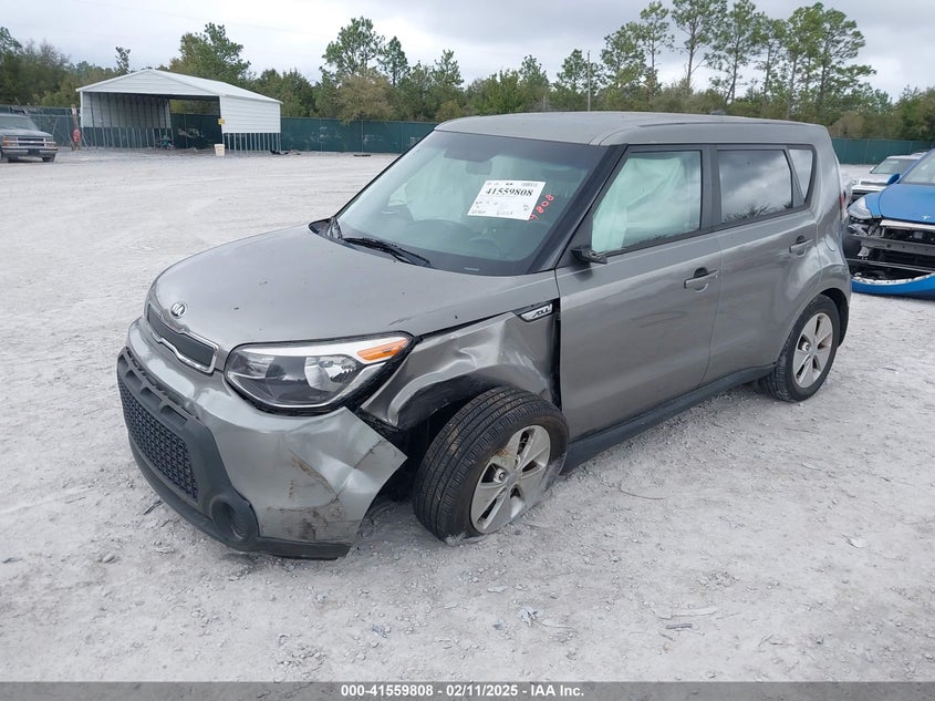 2016 KIA SOUL VIN: KNDJN2A21G7301041