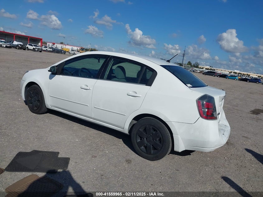 2008 NISSAN SENTRA VIN: 3N1AB61E38L688458