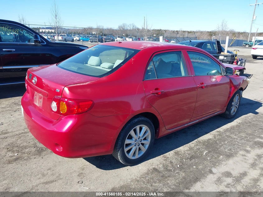 2009 TOYOTA COROLLA VIN: JTDBL40E89J015792