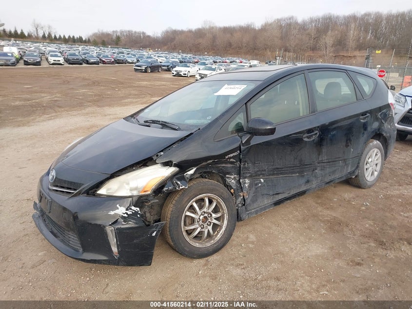 2012 TOYOTA PRIUS V VIN: JTDZN3EU1C3077789