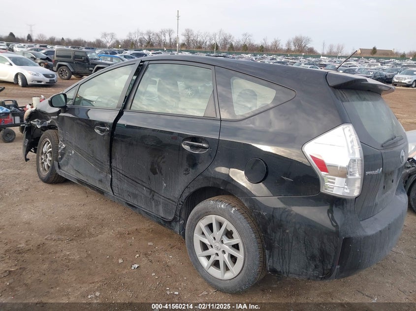 2012 TOYOTA PRIUS V VIN: JTDZN3EU1C3077789