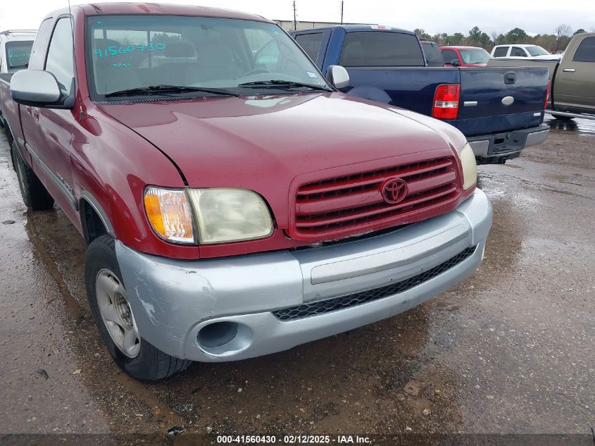 2002 Toyota Tundra Sr5 V8 VIN: 5TBRT34172S291804 Lot: 41560430