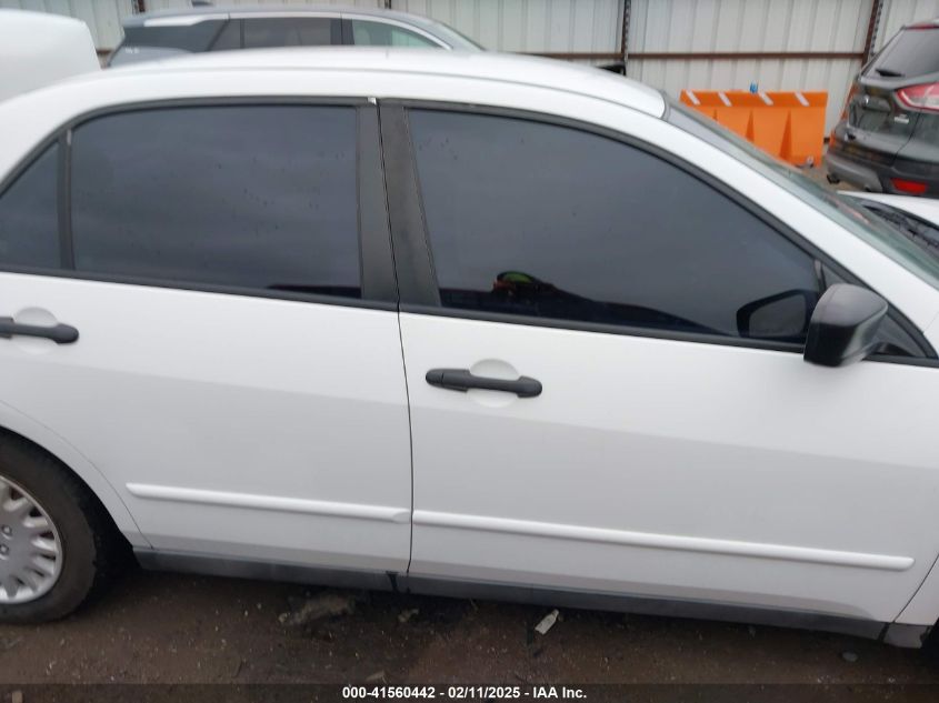 2006 Honda Accord 2.4 Vp VIN: 1HGCM561X6A023353 Lot: 41560442