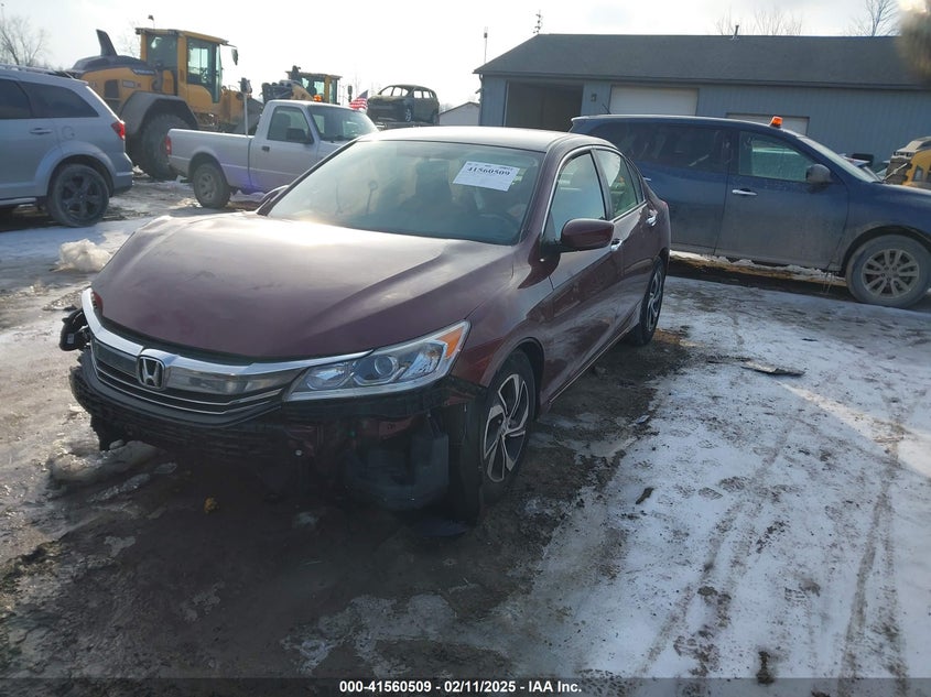 2016 HONDA ACCORD VIN: 1HGCR2F36GA196550