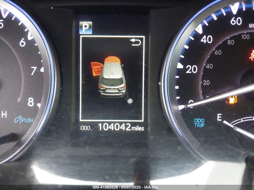 2019 Toyota Highlander Se VIN: 5TDJZRFH7KS702196 Lot: 41560529