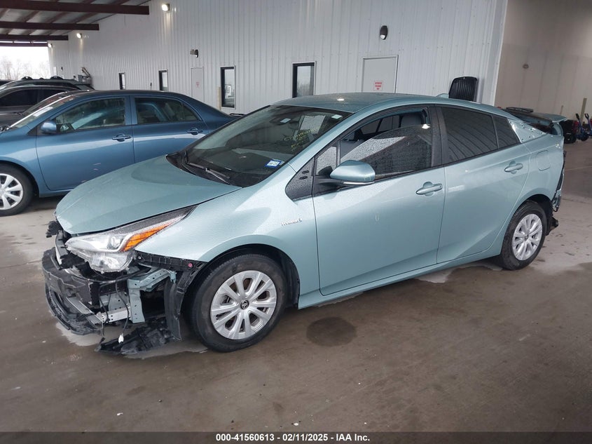 2022 TOYOTA PRIUS VIN: JTDKAMFU0N3155516