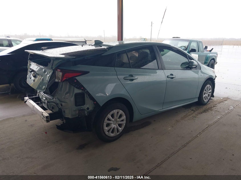 2022 TOYOTA PRIUS VIN: JTDKAMFU0N3155516
