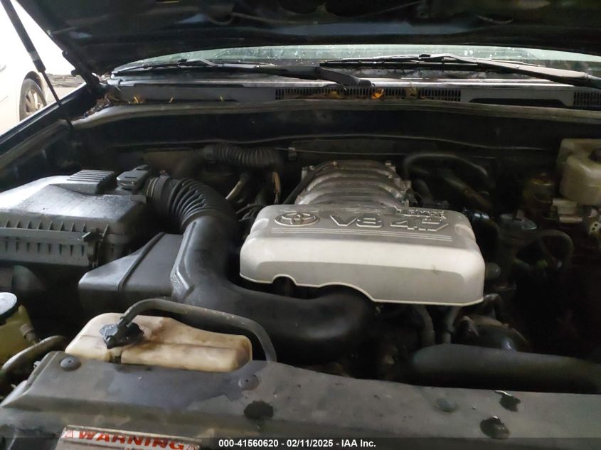 2003 Toyota 4Runner Sr5 Sport V8 VIN: JTEBT14R730001287 Lot: 41560620