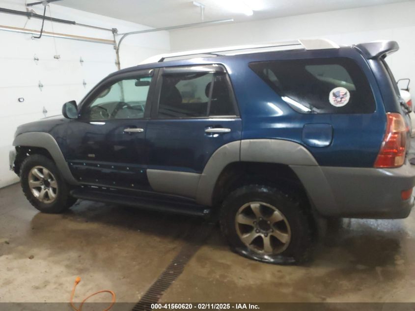 2003 Toyota 4Runner Sr5 Sport V8 VIN: JTEBT14R730001287 Lot: 41560620