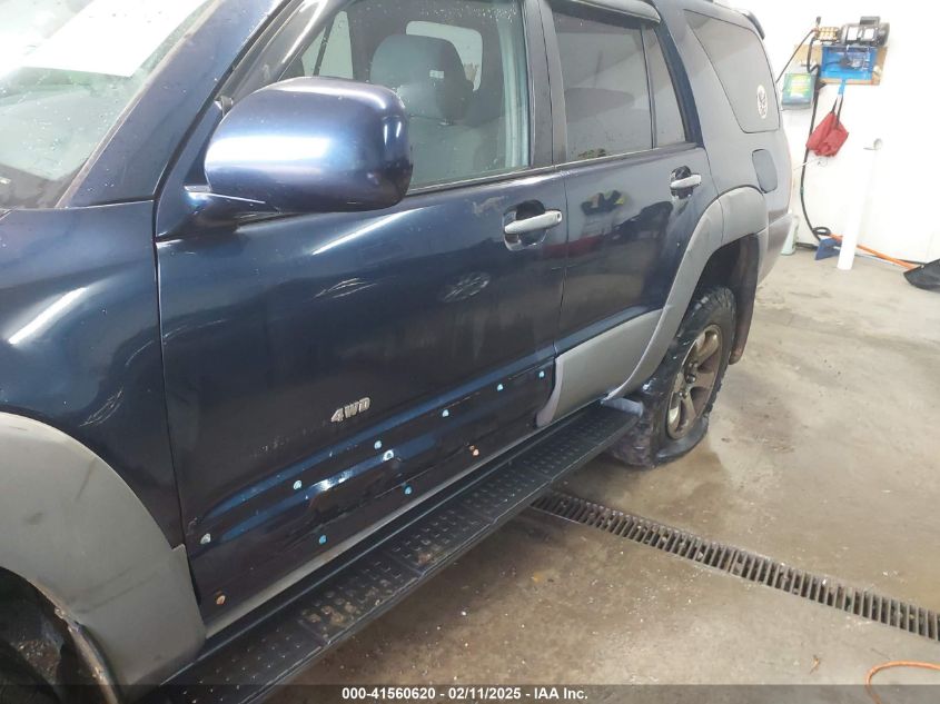 2003 Toyota 4Runner Sr5 Sport V8 VIN: JTEBT14R730001287 Lot: 41560620