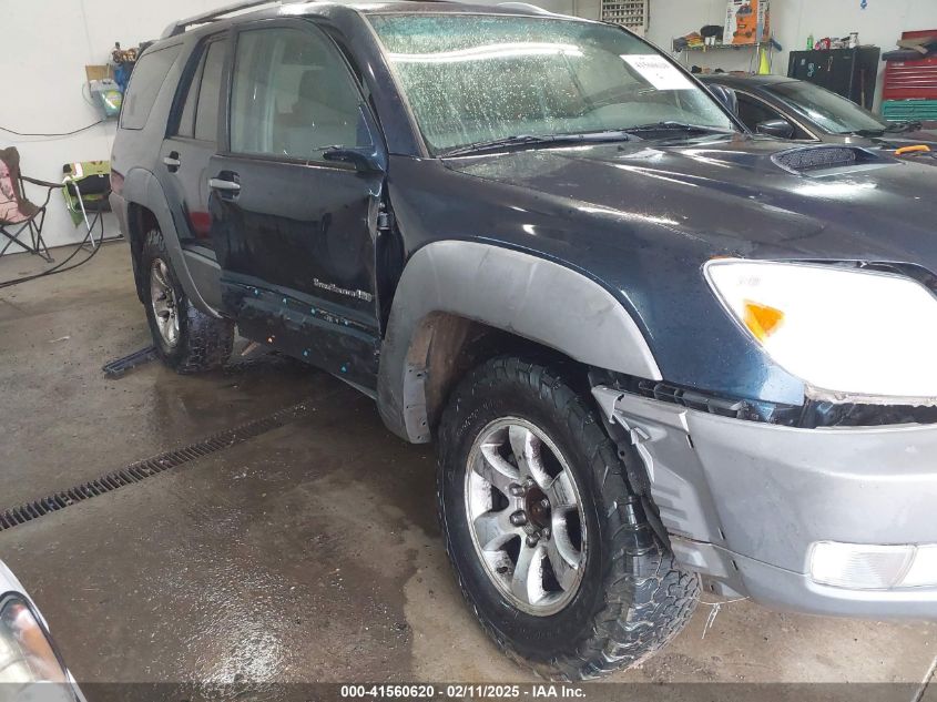 2003 Toyota 4Runner Sr5 Sport V8 VIN: JTEBT14R730001287 Lot: 41560620