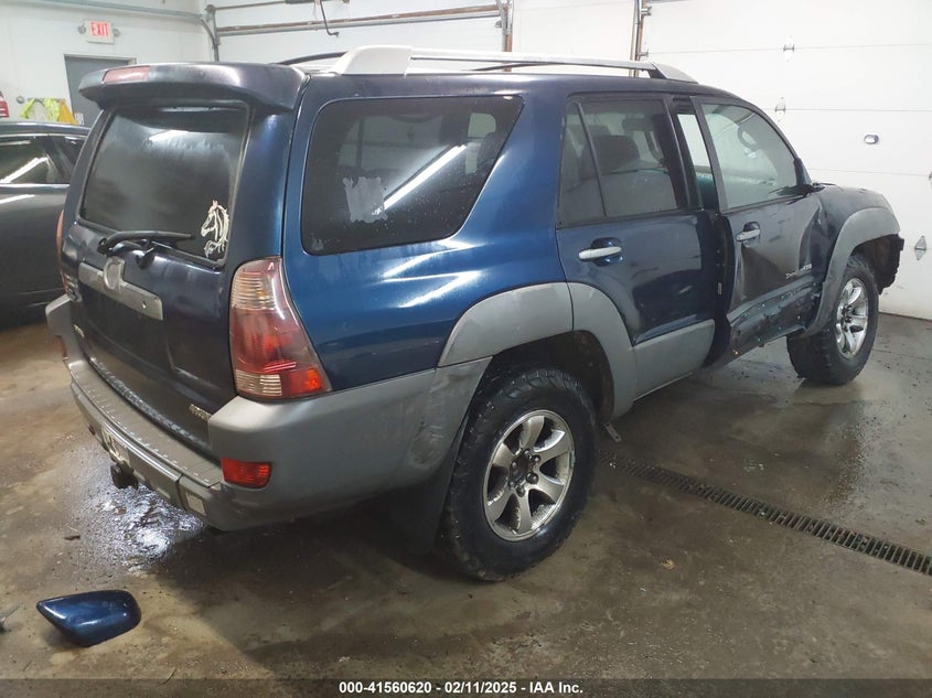 JTEBT14R730001287 2003 TOYOTA 4RUNNER photo no. 4