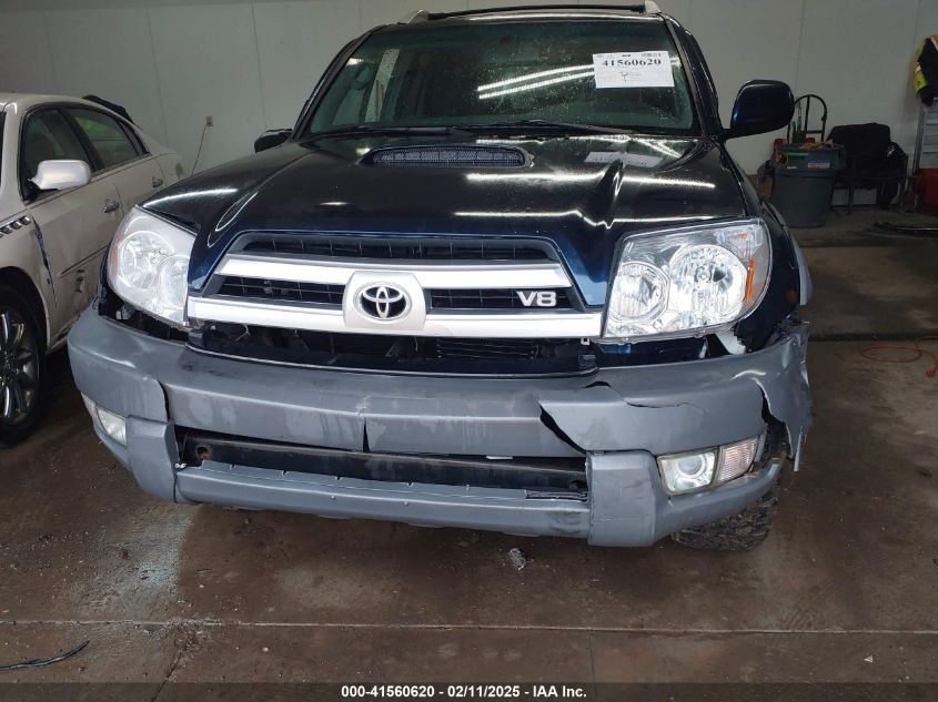 2003 Toyota 4Runner Sr5 Sport V8 VIN: JTEBT14R730001287 Lot: 41560620
