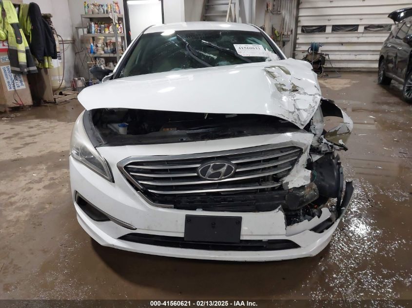 2016 Hyundai Sonata Se VIN: 5NPE24AF2GH325756 Lot: 41560621