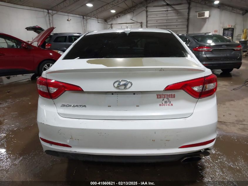 2016 Hyundai Sonata Se VIN: 5NPE24AF2GH325756 Lot: 41560621