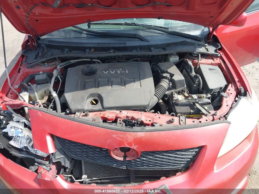 2010 Toyota Corolla Le VIN: 2T1BU4EE9AC322054 Lot: 41560627