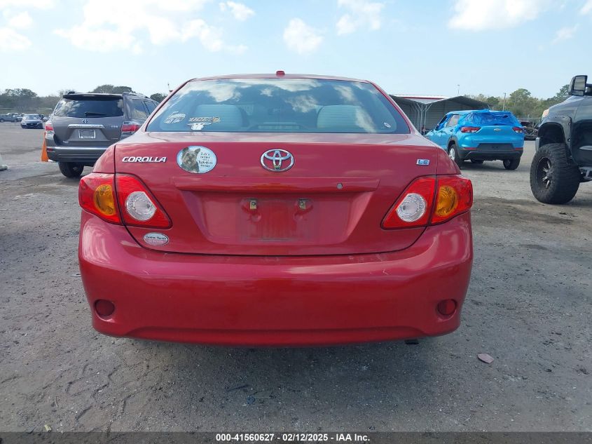 2010 Toyota Corolla Le VIN: 2T1BU4EE9AC322054 Lot: 41560627