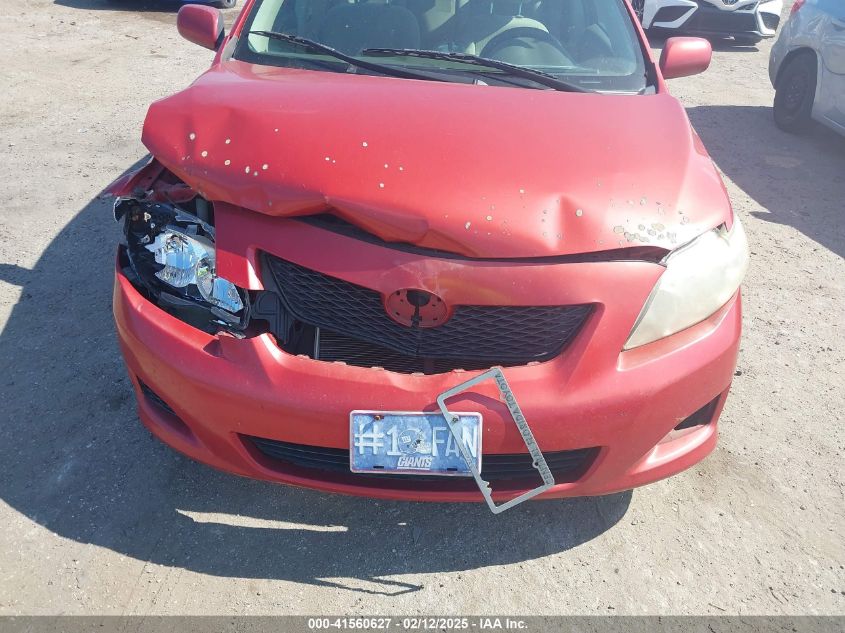2010 Toyota Corolla Le VIN: 2T1BU4EE9AC322054 Lot: 41560627